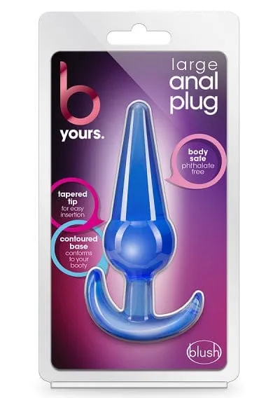 Blush B Yours Blue Large Anal Plug