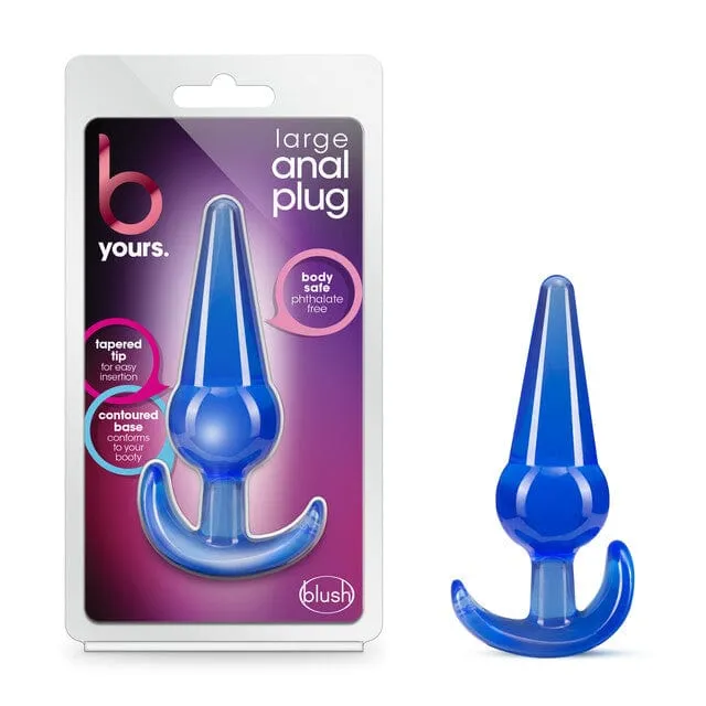 Blush B Yours Blue Large Anal Plug