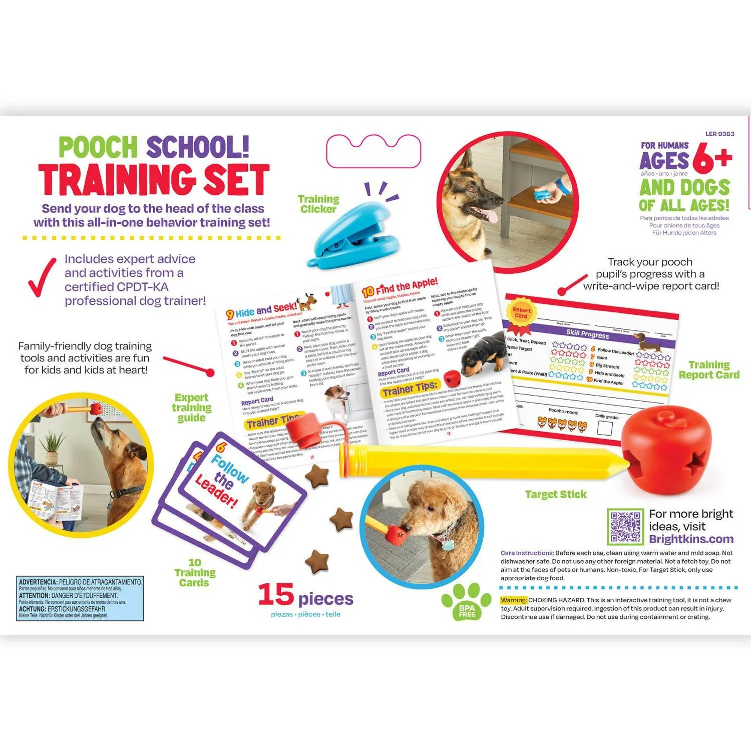 Brightkins Pooch School! Interactive Dog Training Set