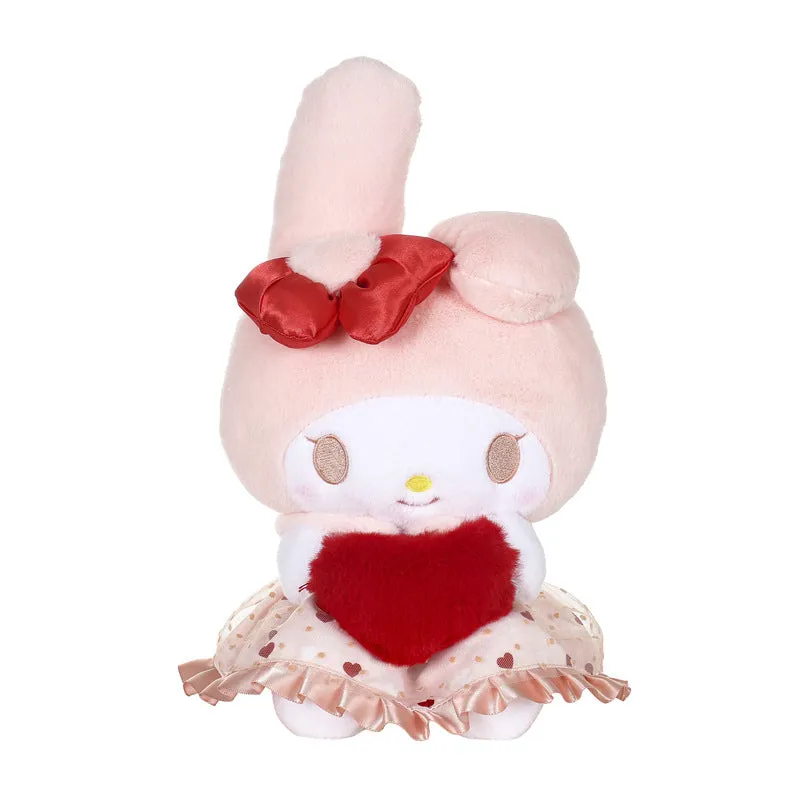 Cartoon Red Heart Plush Toy 8in SK570