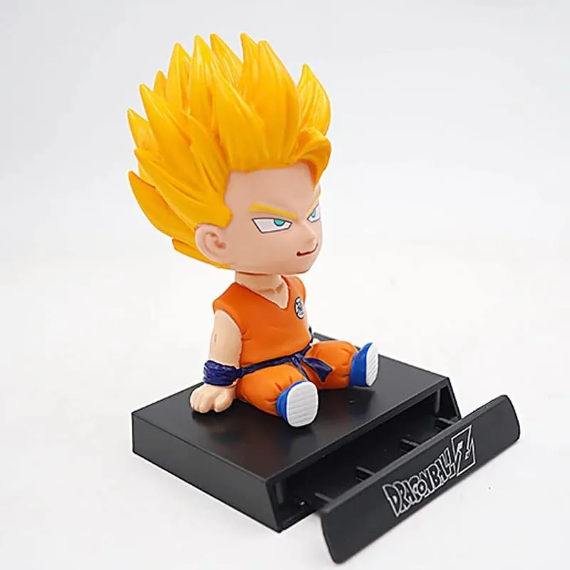 Dragon Ball Z Gotenks Bobblehead | Fun Desk Decor Collectible Figure for Anime Fans | 15 Cms |