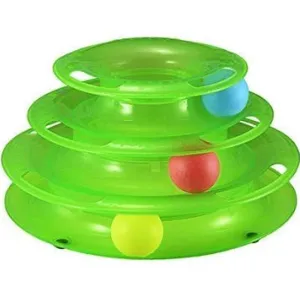 Emily Pets Interactive Tower of Tracks for Cats (Green)