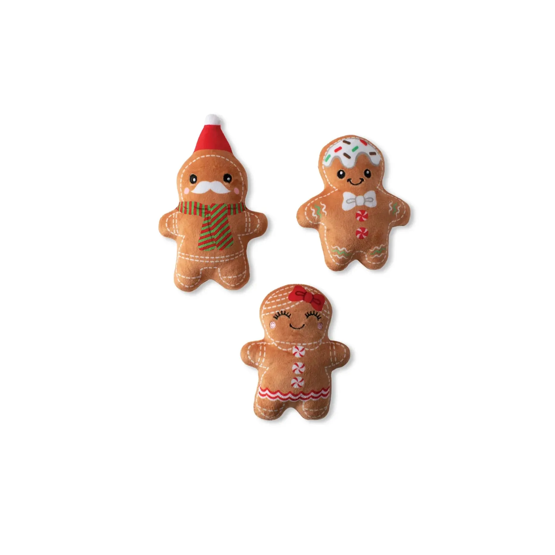 Fringe Dog Toy Holiday Gingerbread Everything