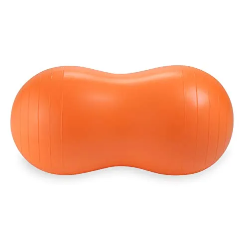 Gaiam Kids Peanut Bounce Desk Chair - Exercise Yoga Balance Stability Sitting Ball - Sensory Toys for Autistic Children - Flexible Seating for School or Classroom, Wiggle Seat for Boys and Girls