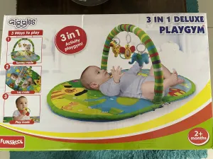 GIGGLES 3 in 1 Deluxe Play gym