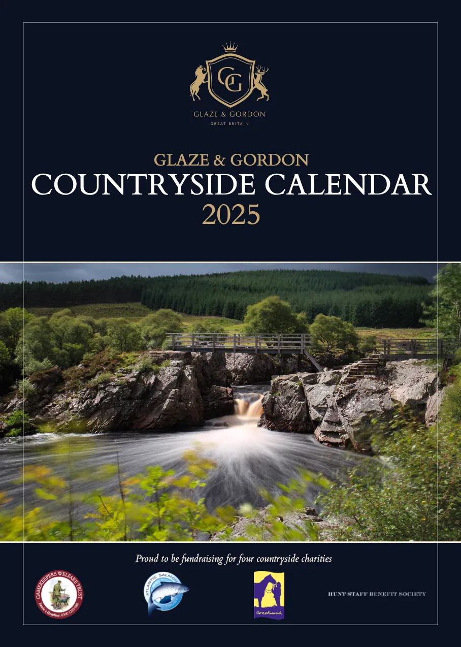 Glaze & Gordon Countryside Charity Calendar 2025