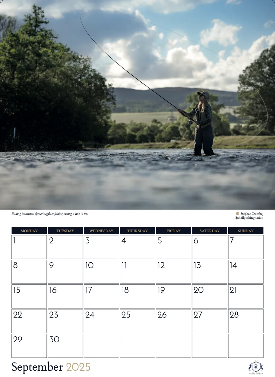 Glaze & Gordon Countryside Charity Calendar 2025