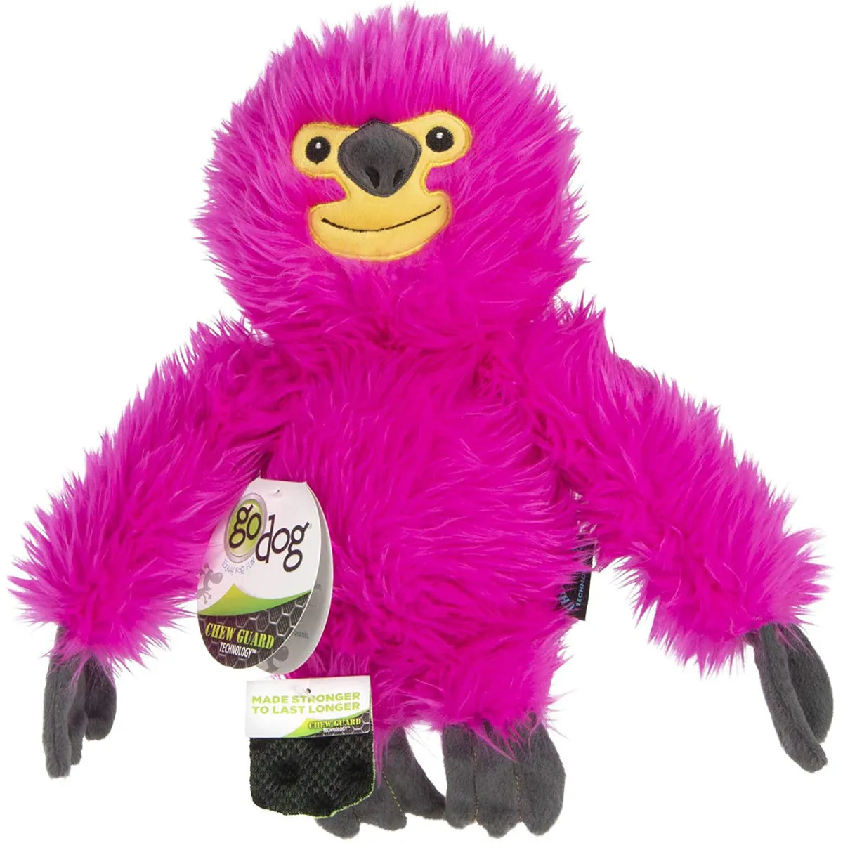 GoDog's Fuzzy Fiona the Hot Pink Sloth