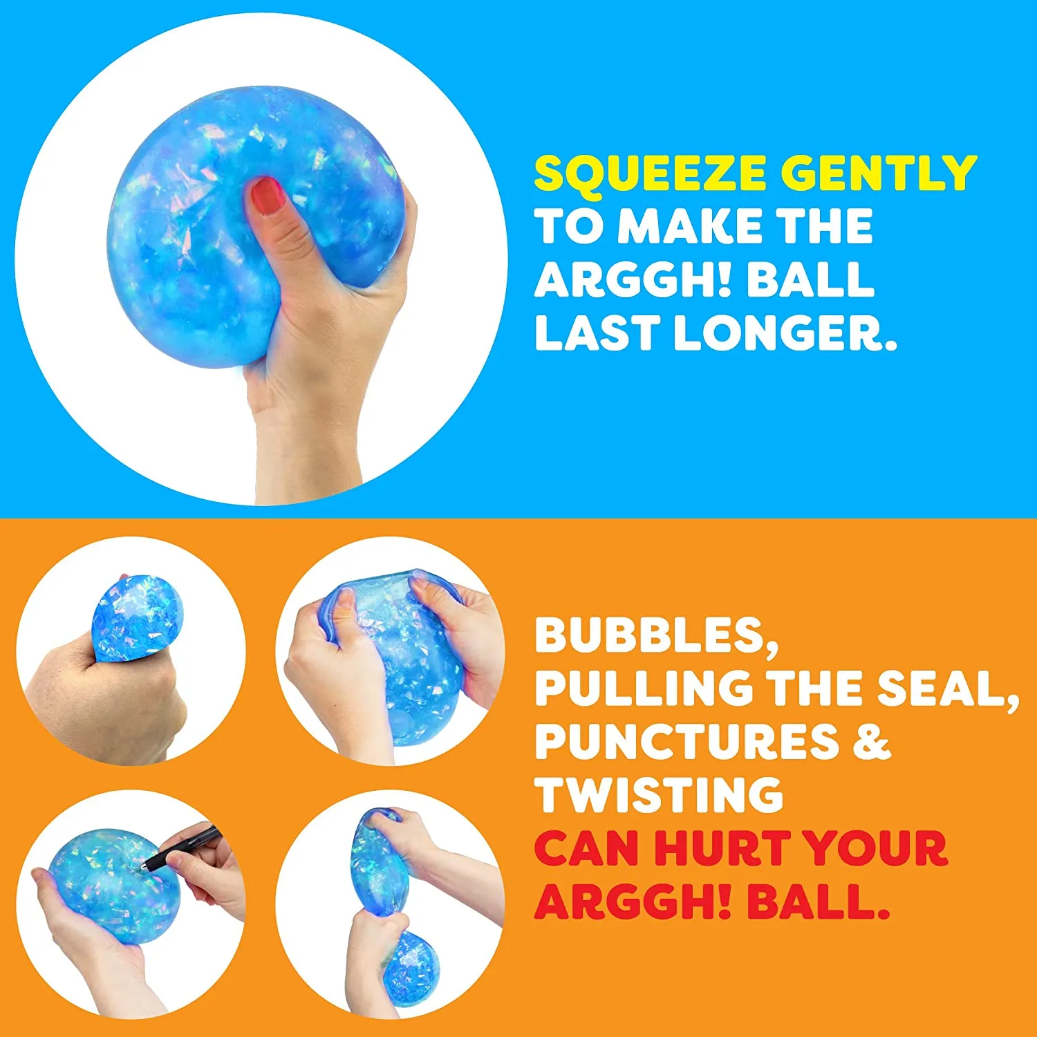 GOOEY SQUISHY WATER BALL