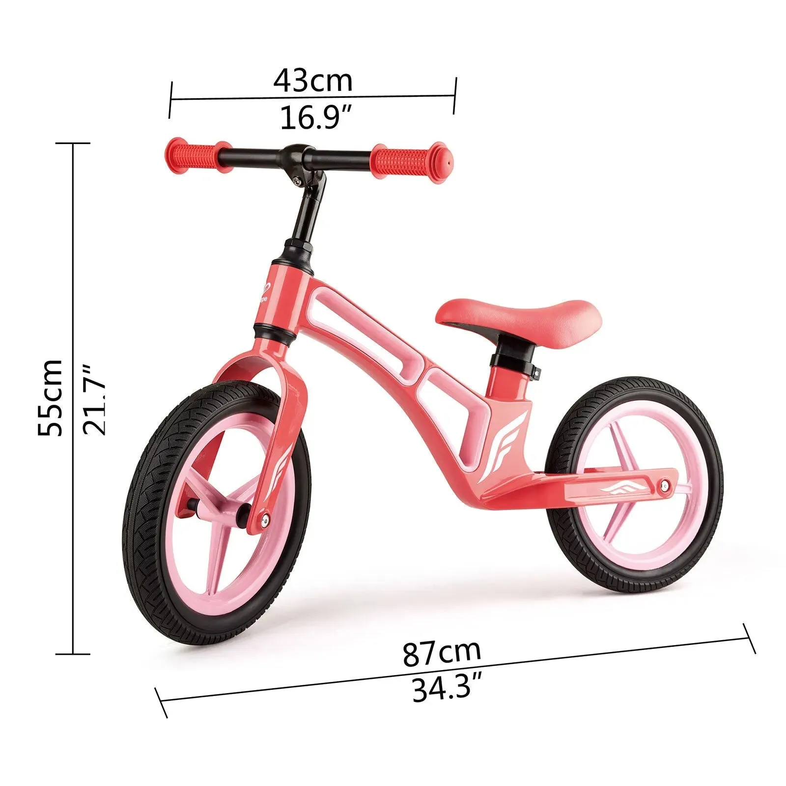 Hape New Explorer Kids Balance Bike, Pink