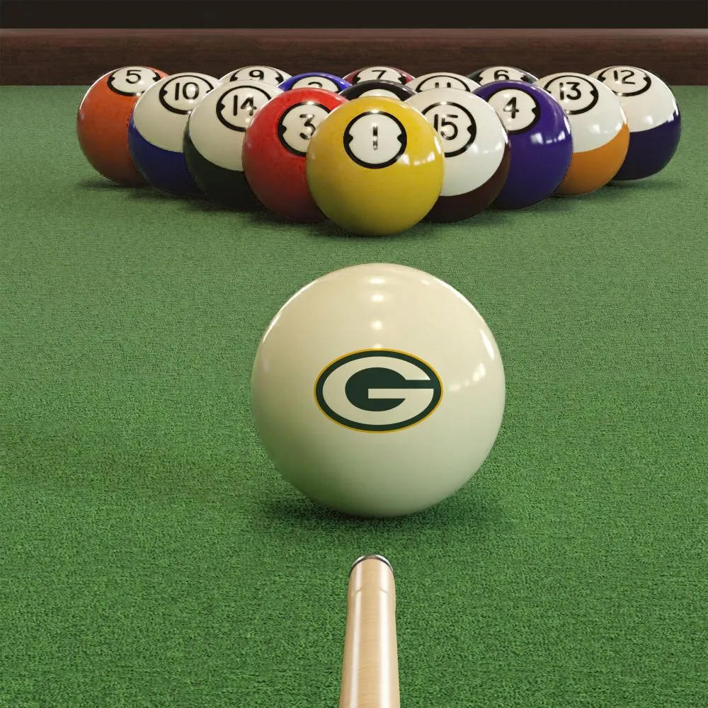 Imperial Green Bay Packers Cue Ball