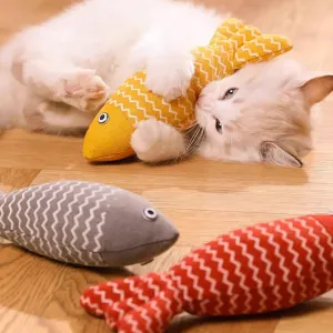 Interactive Catnip Plush Toy