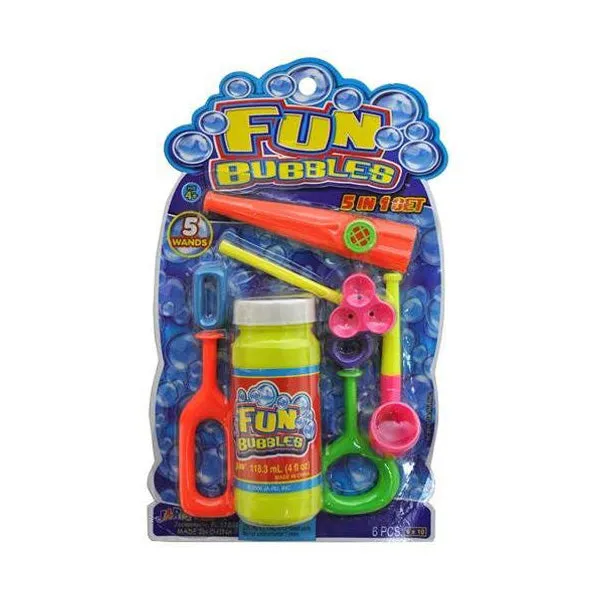 JA-RU - Fun Bubbles Kit - 6 Pieces