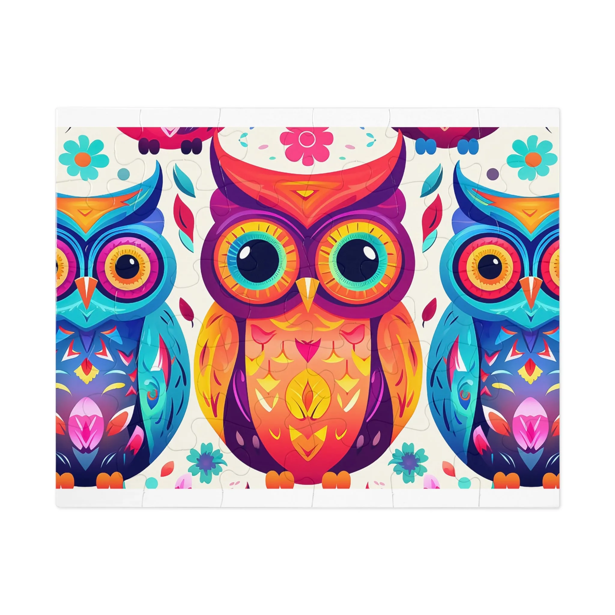 Jigsaw Puzzle, Owl, Personalised/Non-Personalised (30, 110, 252, 500,1000-Piece)