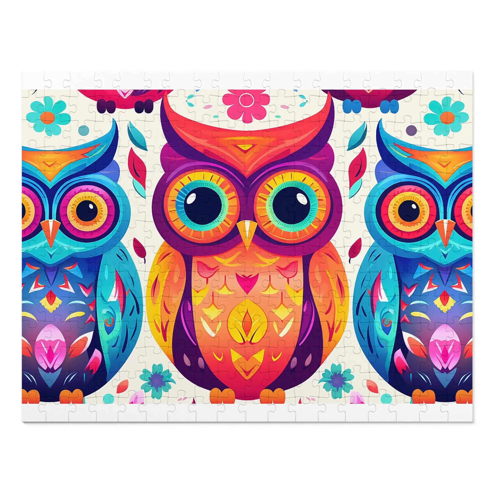 Jigsaw Puzzle, Owl, Personalised/Non-Personalised (30, 110, 252, 500,1000-Piece)