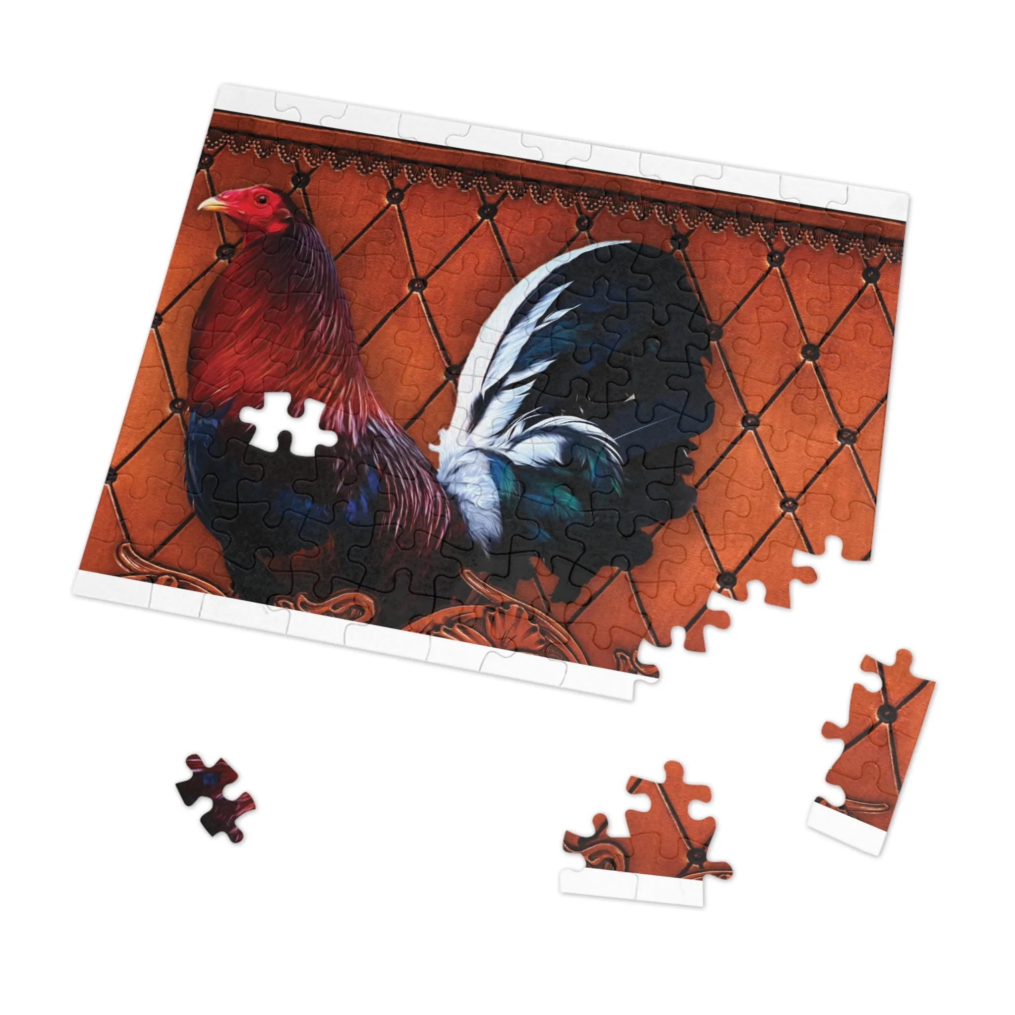 Jigsaw Puzzle, Western, Chicken/Rooster, Personalised/Non-Personalised (30, 110, 252, 500,1000-Piece)