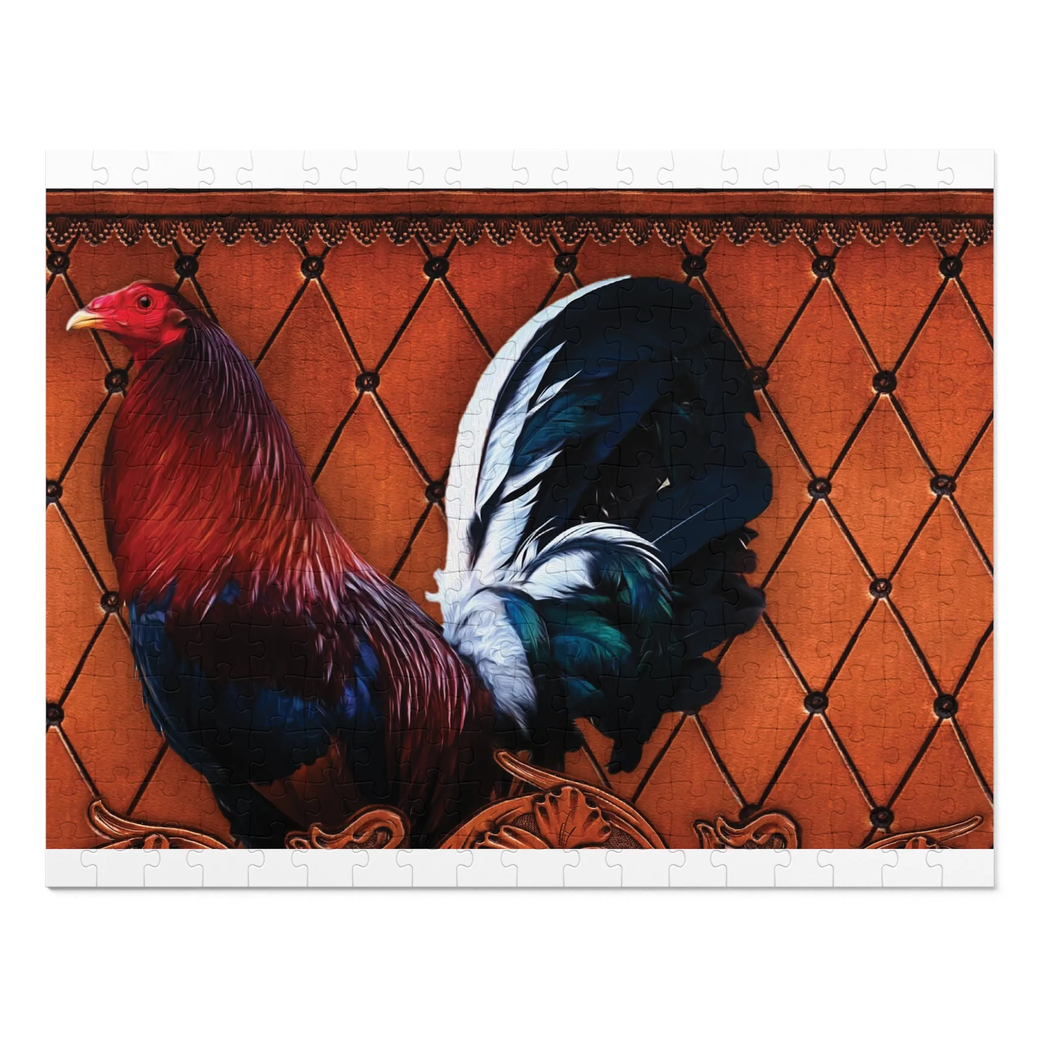 Jigsaw Puzzle, Western, Chicken/Rooster, Personalised/Non-Personalised (30, 110, 252, 500,1000-Piece)