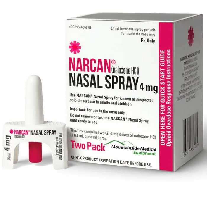 Narcan Nasal Spray Kit (2-Pack)