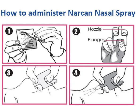 Narcan Nasal Spray Kit (2-Pack)