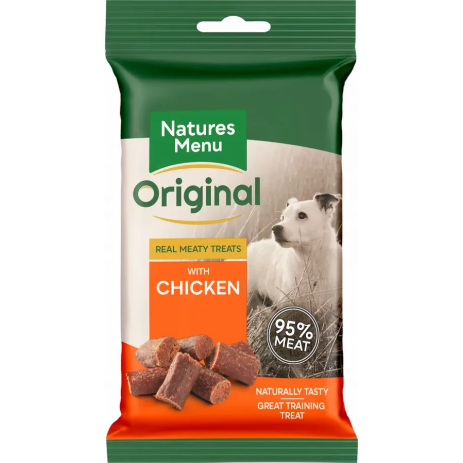 Natures Menu | Dog Training Treats | Original Real Meaty Snacks - 60g