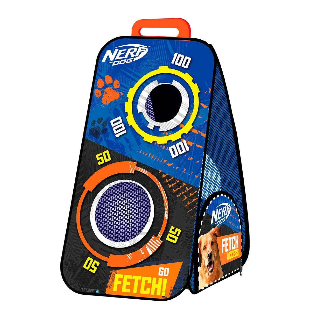 Nerf Nylon Collapsing Mesh Box Target Game Dog Toy