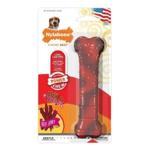 Nylabone Dura Chew Power Chew Textured Beef Jerky Wolf