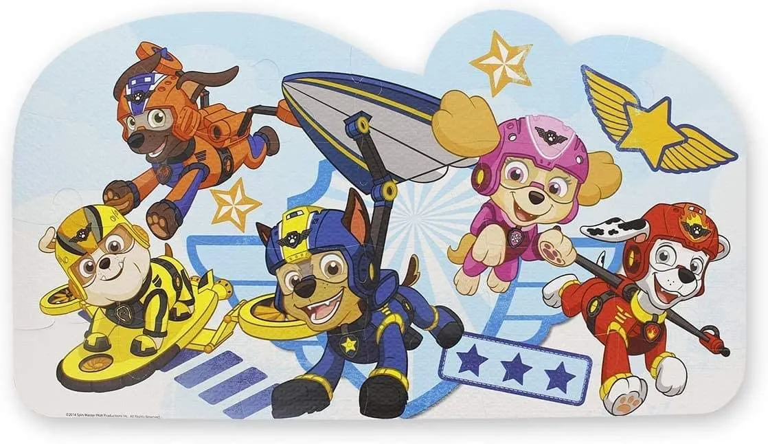 Paw Patrol Soft Foam Large Floor Puzzle by Cardinal (25 Piece), Great Gift For Toddlers