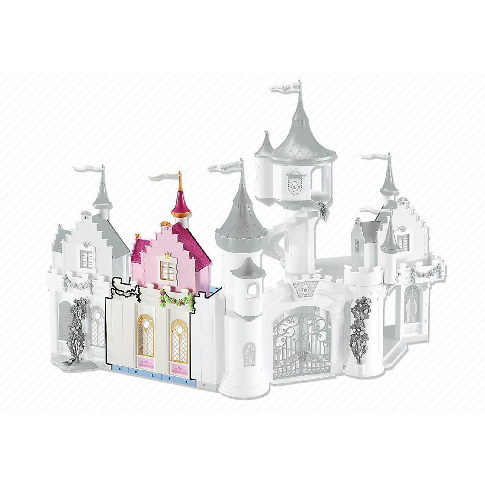 Playmobil Wall Extension For the Grand Building Set 6519