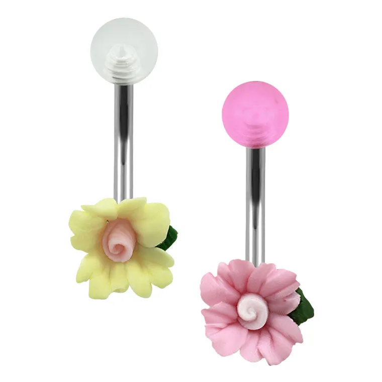 Pretty Pastels Floral Belly Bar