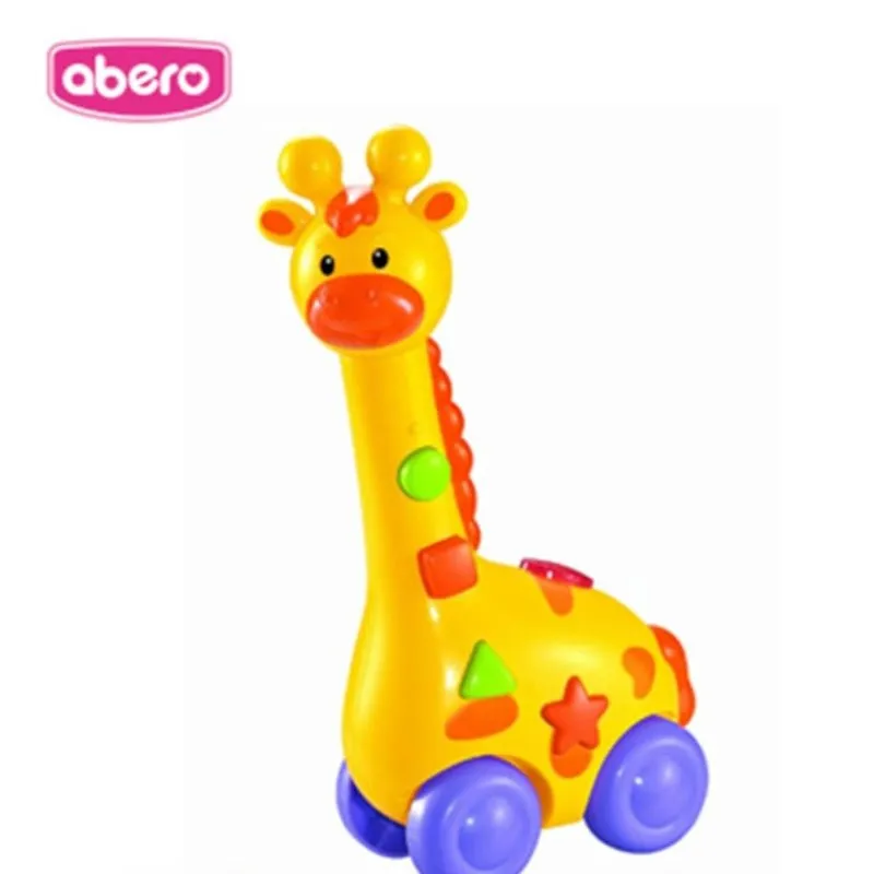 Rattle Giraffe Pull Back