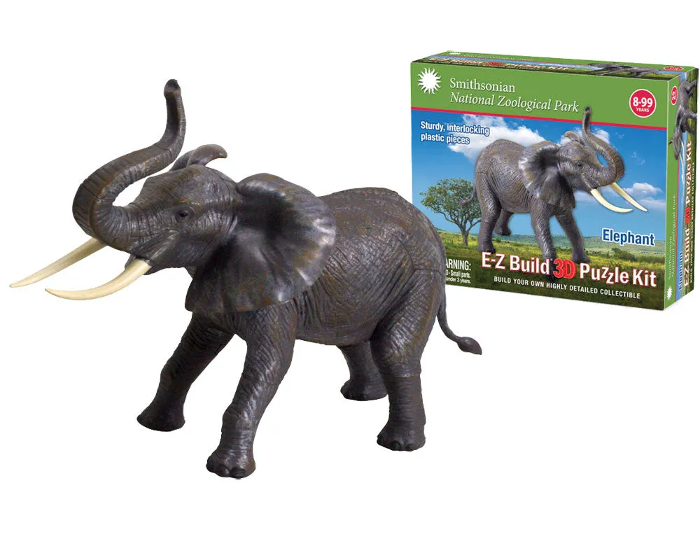 Smithsonian E-Z Build Puzzle - Elephant