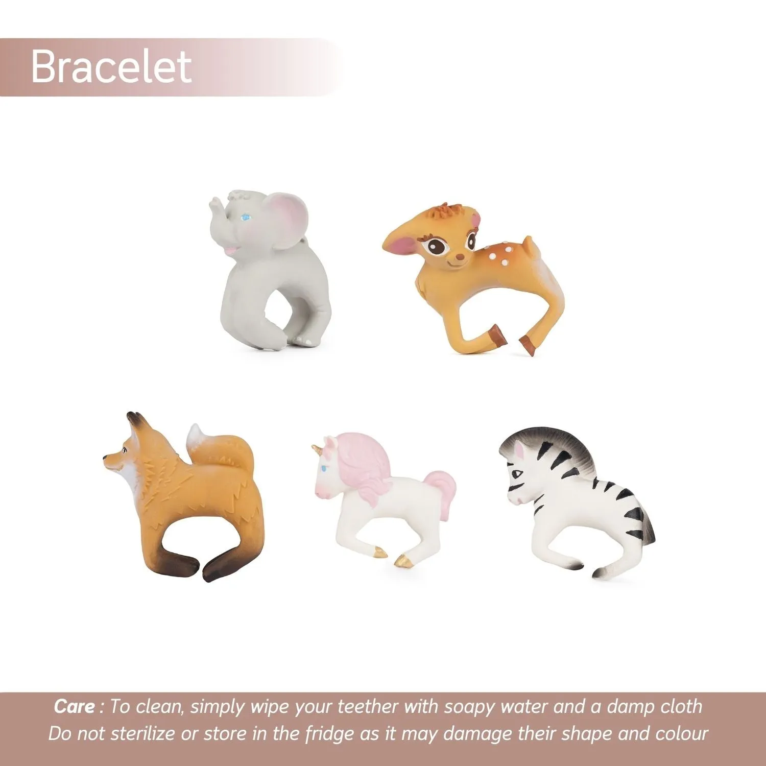 Stacy The Unicorn Bracelet Teether