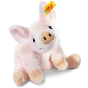 Steiff's little Floppy Sissi pig, pink, 6 Inches