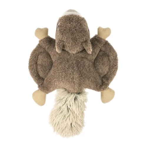 Tall Tails Flying Squirrel Fetch Dog Toy Squeak & Crinkle