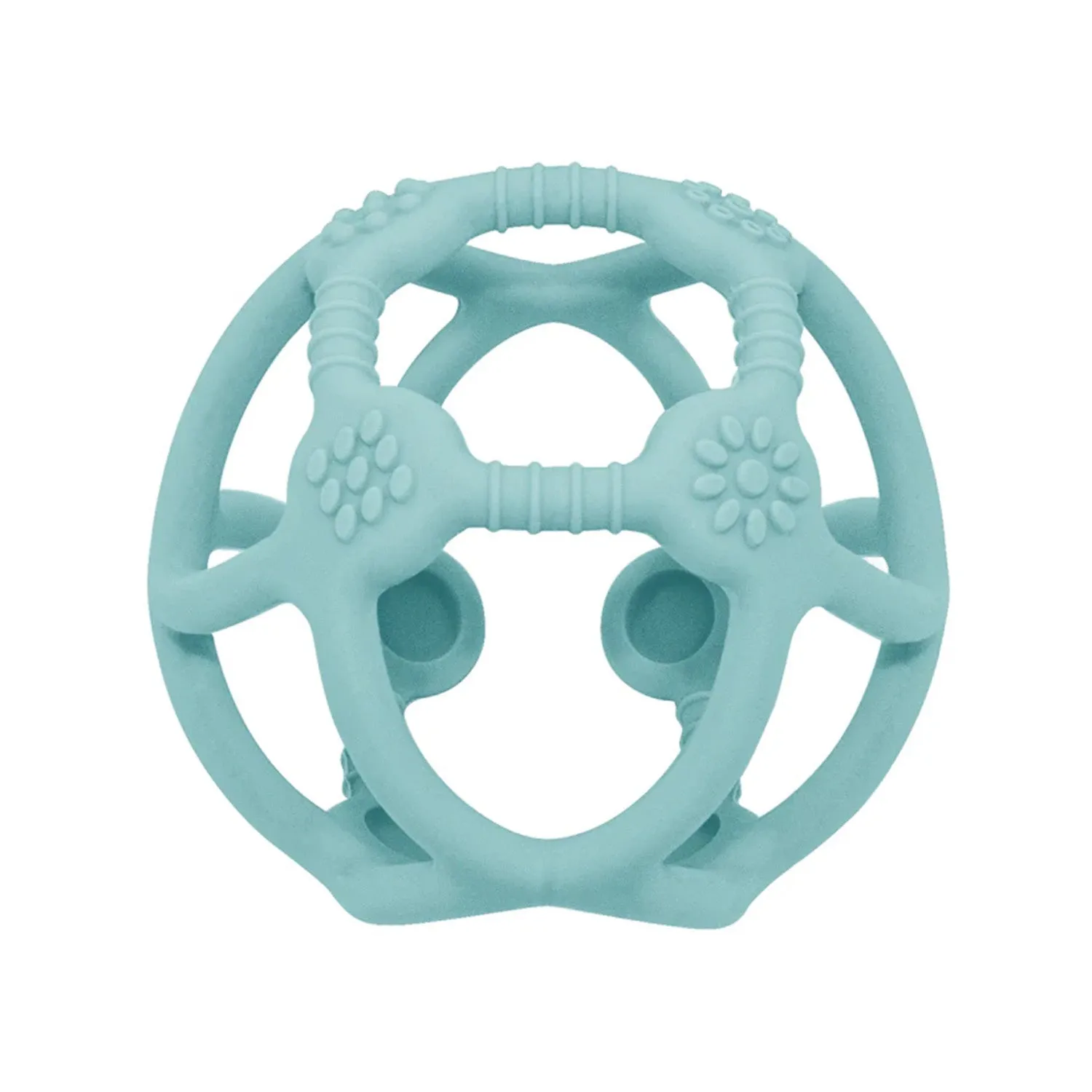 Teething Ball Silicone - Light Blue