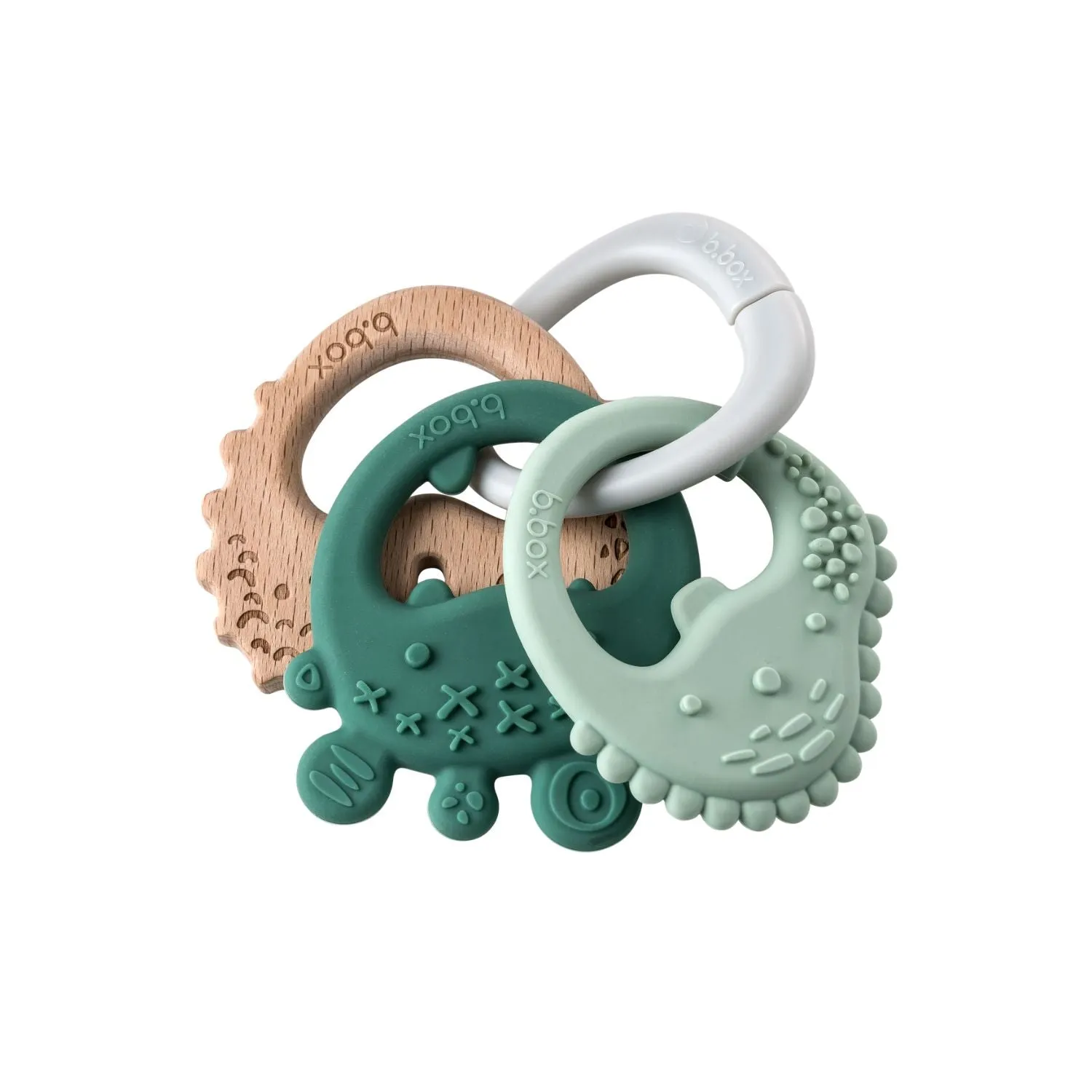 Trio Teether Sage Green