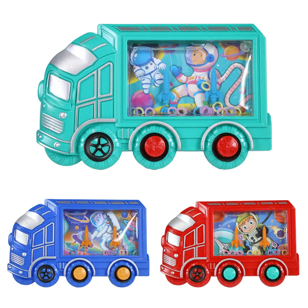 Truck Shape Water Puzzle Retro Game Toy