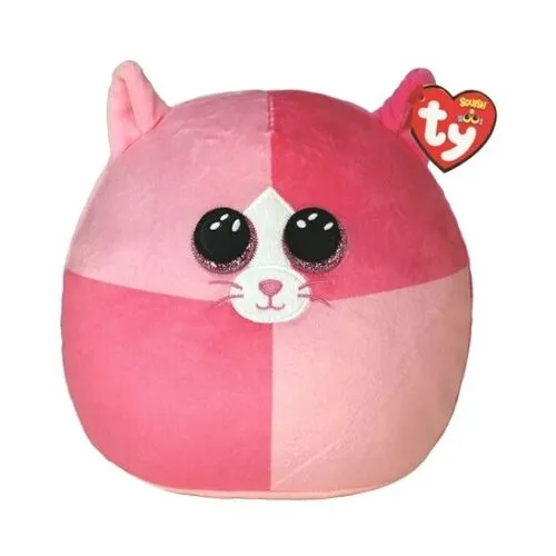 Ty Squish A Boos 25cm Scarlett The Pink Cat