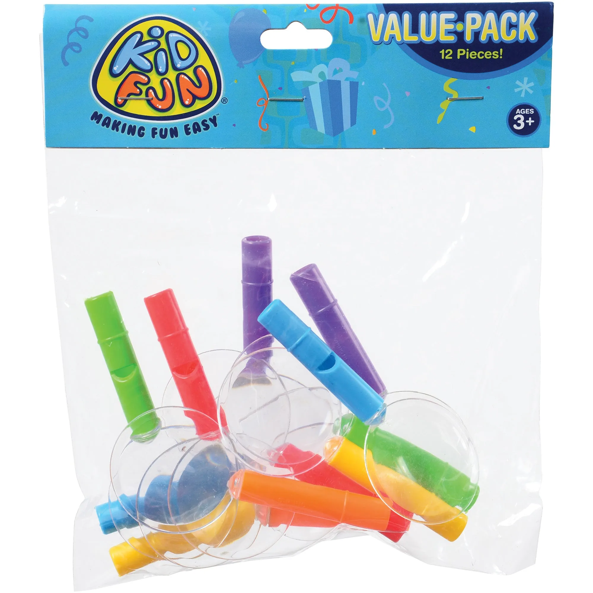 Whistle Magnifying Glasses Educational Toy (One Dozen)