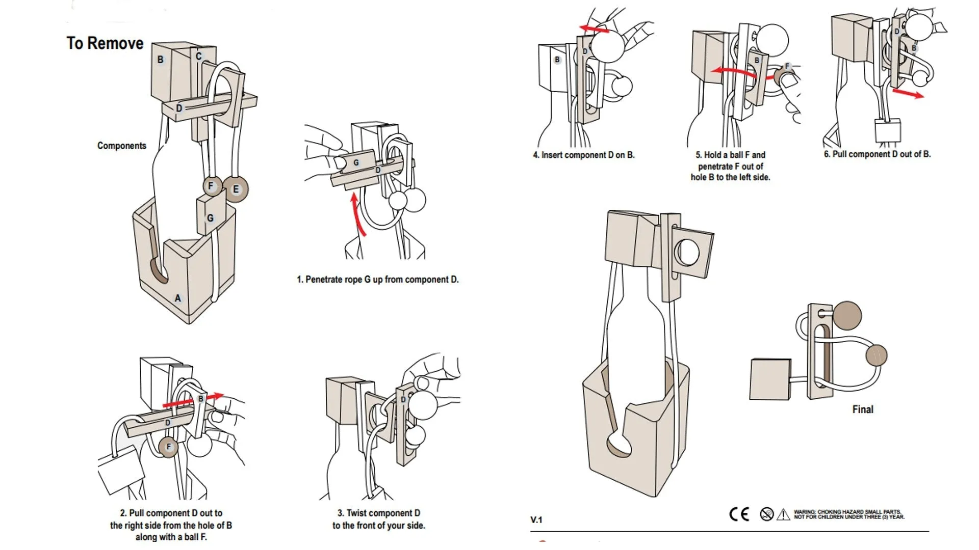 Wine Stopper Lock Puzzle -  Party Puzzle- cant drink it until you crack the lock-party fun