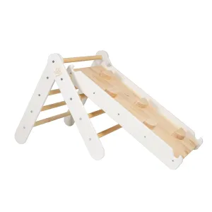 Wooden Ladder, slide Climbing Wall 2in1 Children's Play Set