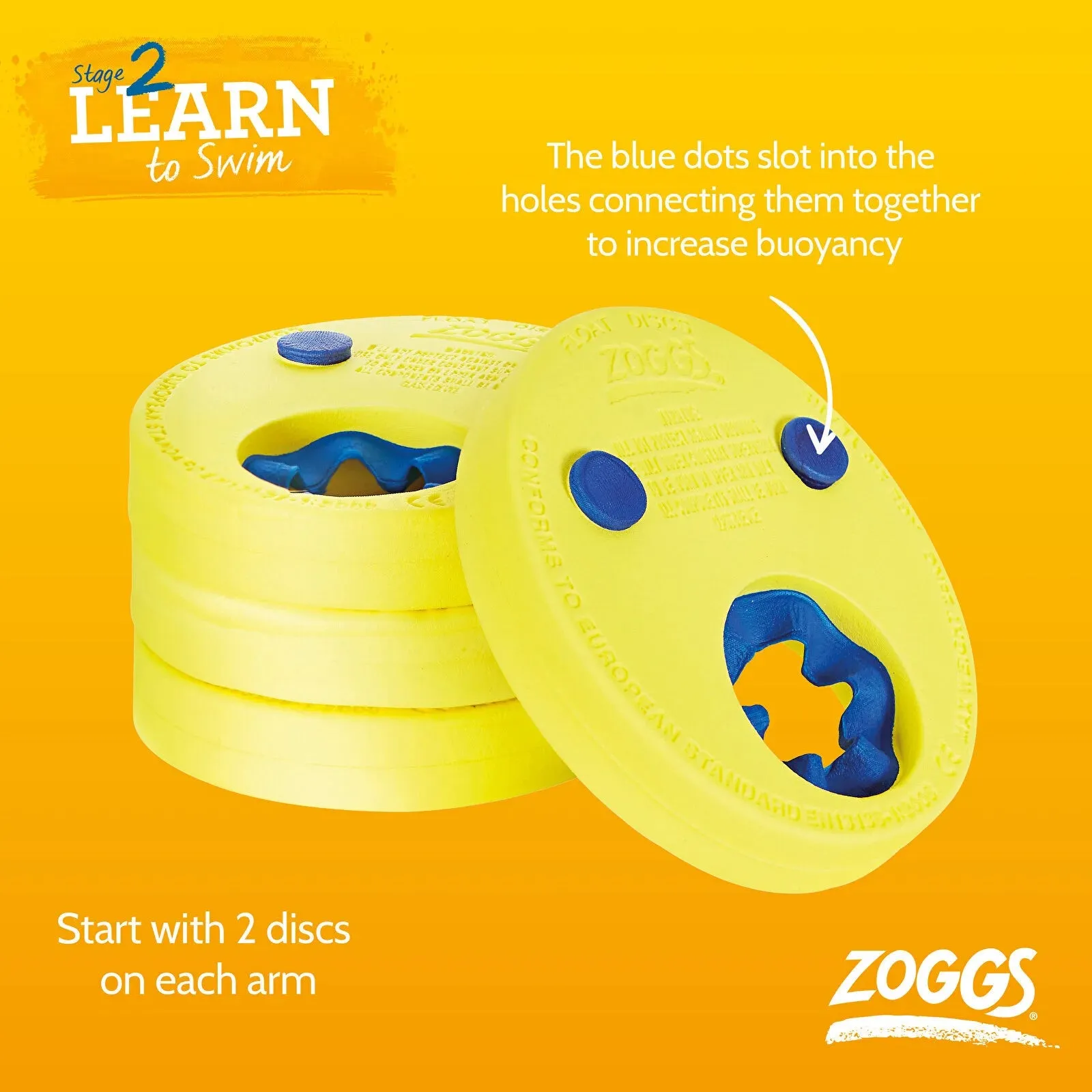 Zoggs Float Discs (2-6 years)